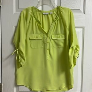 New York & Co. Beautiful shirt with beaded accents